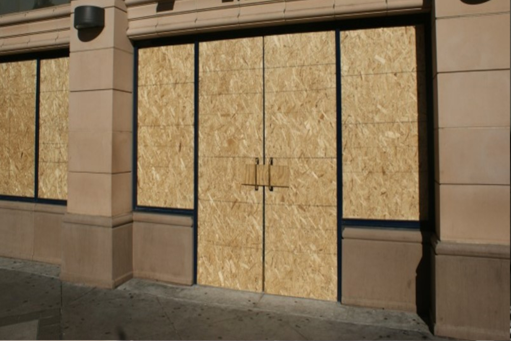 Boarding Up in Totteridge, Whetstone, N20